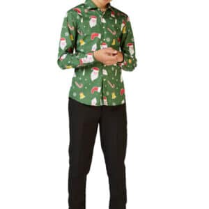 OppoSuitsâ¢ Santaboss Skjorte Teen